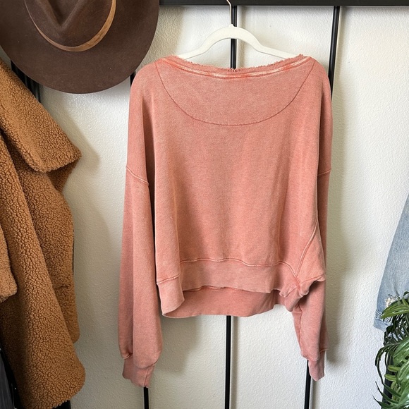 Free People Pink Pullover Top - Picture 7 of 7